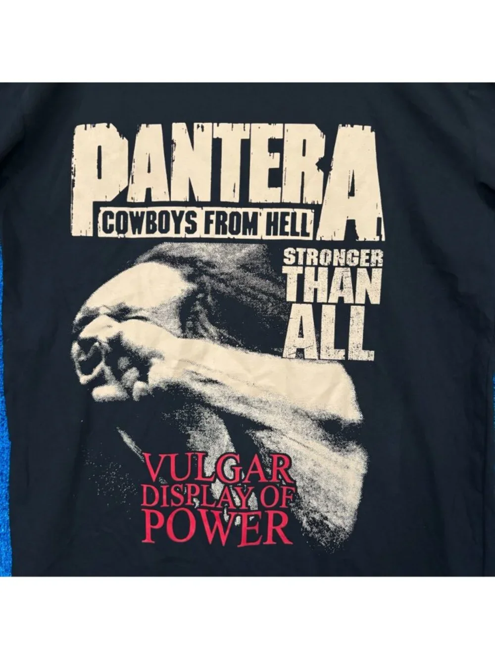 Pantera Vulgar Display of Power Album Groove Metal Tee XL